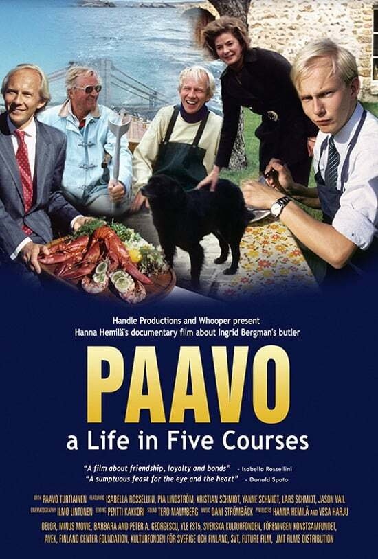 Постер Paavo, fem rätter och ett liv